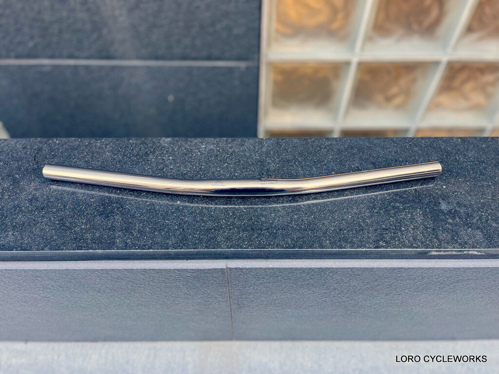 USTV　Ｈ＆Ｈミッドライズ チタンハンドルバー H&H Titanium Ergonomics Midrisebar【ブラックカラー】 | LORO