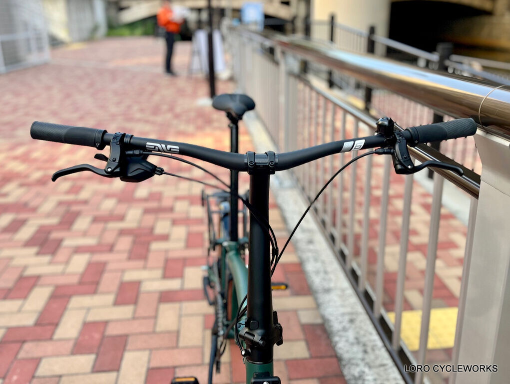 Brompton G Line のハンドルを早速カスタムしてみました！ : LORO