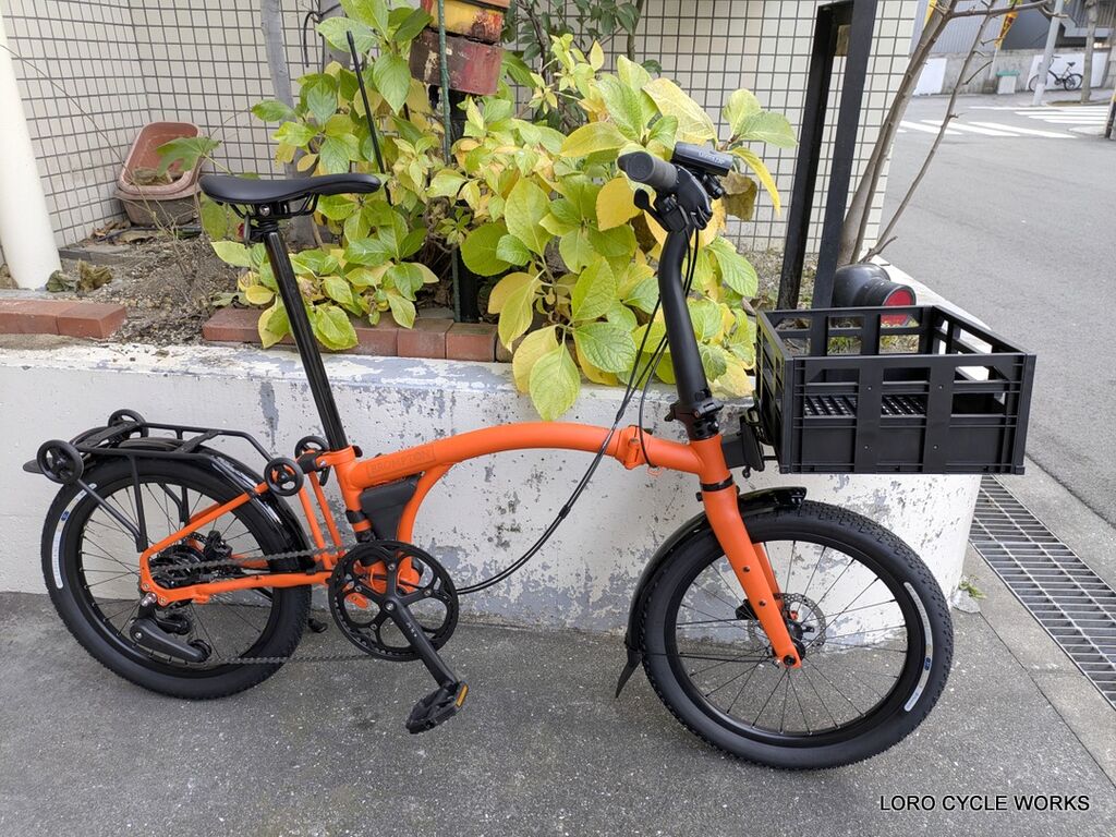BROMPTON用NITTO製フロントラックが再入荷しました。 : LORO CYCLE WORKS