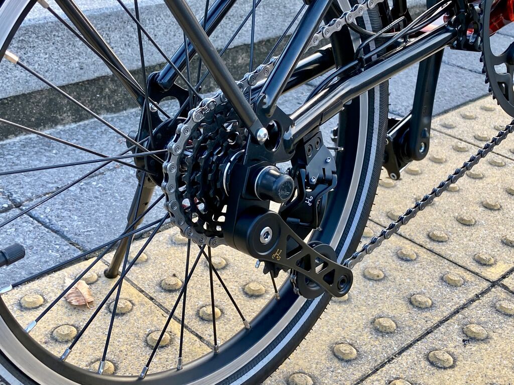 ブロンプトンを外装5段変速カスタムいたしました！ : LORO CYCLE WORKS