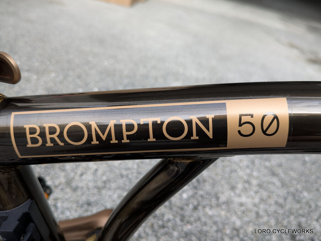 【新車未使用】brompton 1975 edition 早期完売モデル BROMPTON - 新品未使用 BROMPTON 1975 Edition 早期完売モデルの通販