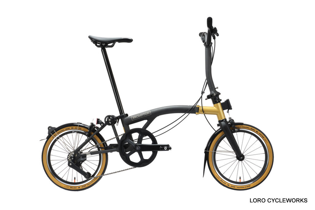 BROMPTON T LINE チタン T Line - 4-speed | Brompton Bicycle USA