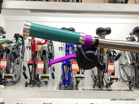 BROMPTON P Line に欠かせないカスタムパーツ入荷しました