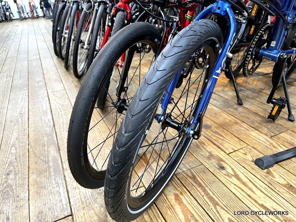 雨が降るならタイヤの溝をチェック！Tern VERGE N8にちょうどいい