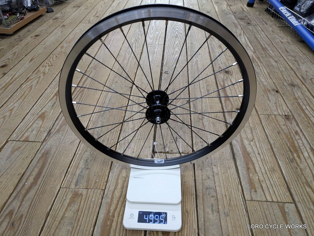 BROMPTON スーパーライトフロントホイール在庫あります。 : LORO