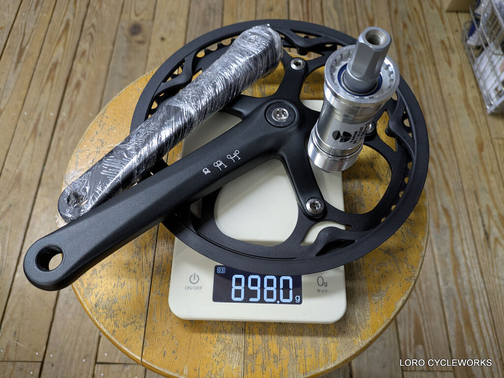 BROMPTONにFormosaアルミクランク。 : LORO CYCLE WORKS