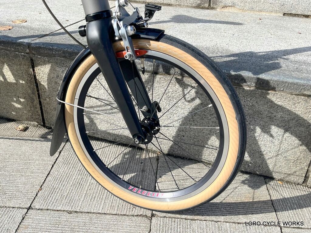 BROMPTON ブロンプトン ホイールALEXRIMS A23 チタンシャフト BROMPTON ブロンプトン ホイールALEXRIMS A23 チタンシャフト