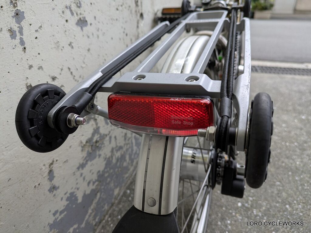 BROMPTON - 2018ブロンプトン M6RDハブダイナモ前後ライト グリーン最上位モデルラック BROMPTON ( ブロンプトン ) 折りたたみ自転車 C LINE EXPLORE