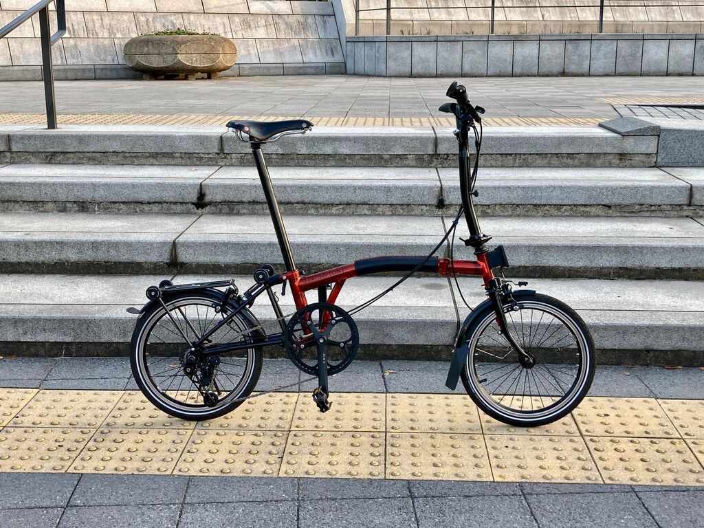 ブロンプトンを外装5段変速カスタムいたしました! : LORO CYCLE ブロンプトンを外装5段変速カスタムいたしました! : LORO CYCLE