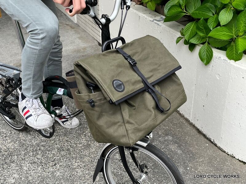 FAIRWEATHER』のBROMPTON用フロントバッグが発売決定! : LORO FAIRWEATHER』のBROMPTON用フロントバッグが発売決定! : LORO