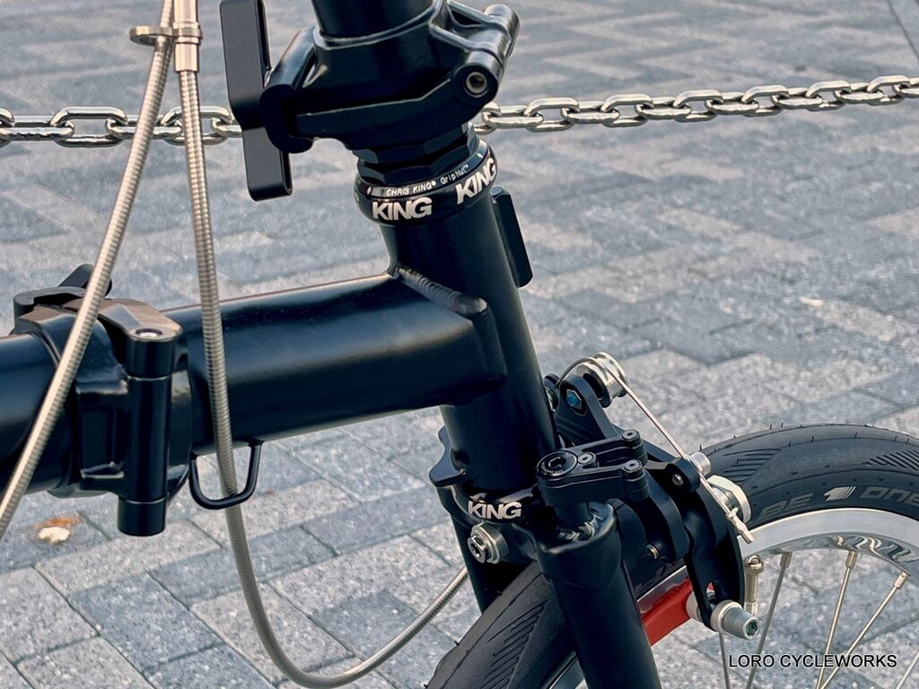 Brompton C Line をシングルスピードカスタム致しました。 : LORO