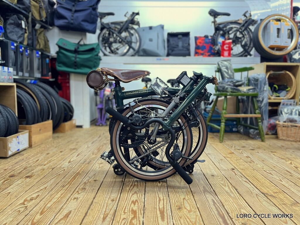 brompton カスタム、おまけ多数(2016年購入) BROMPTON x カスタム】復刻モデルで色遊びカスタム！