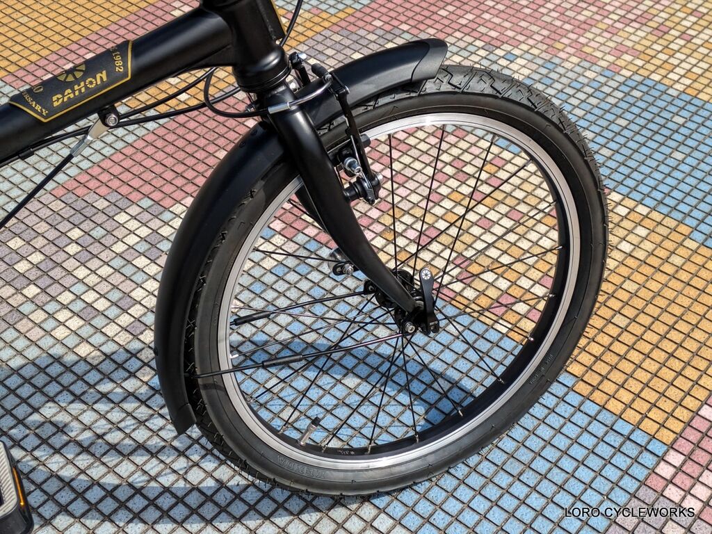 DAHON BOARDWALK W8に泥除けを装着してご納車しました。 : LORO DAHON BOARDWALK W8に泥除けを装着してご納車しました。 : LORO
