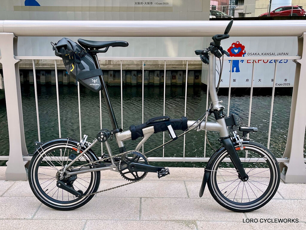 Brompton T Line に PAUL RACER MB ブレーキをお取り付けしました