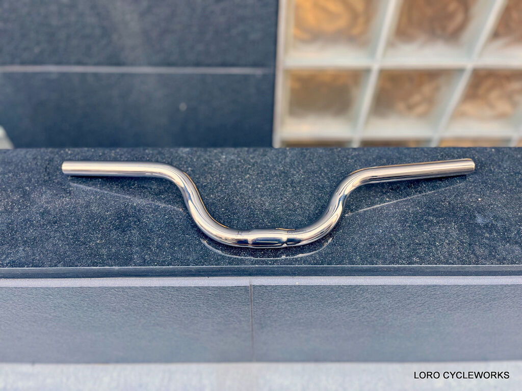 USTV　Ｈ＆Ｈミッドライズ チタンハンドルバー H&H Titanium Ergonomics Midrisebar【ブラックカラー】 | LORO