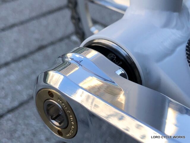 philwood スクエアテーパー BB 113mm Phil Wood philwood スクエアテーパーBB 113mm jis PHIL WOOD