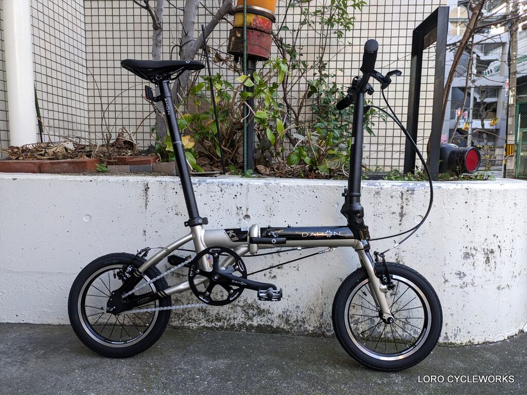 DAHON K3スピード DAHON(ダホン)「K3」の「ガンメタル x ブラック」再入荷しました