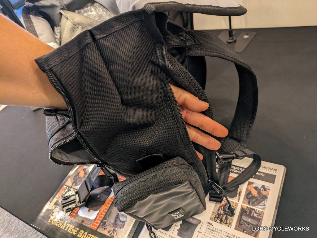 新しいBROMPTON用フロントラゲッジ「CHROME VERSATILE BACKPACK 新しいBROMPTON用フロントラゲッジ「CHROME VERSATILE BACKPACK
