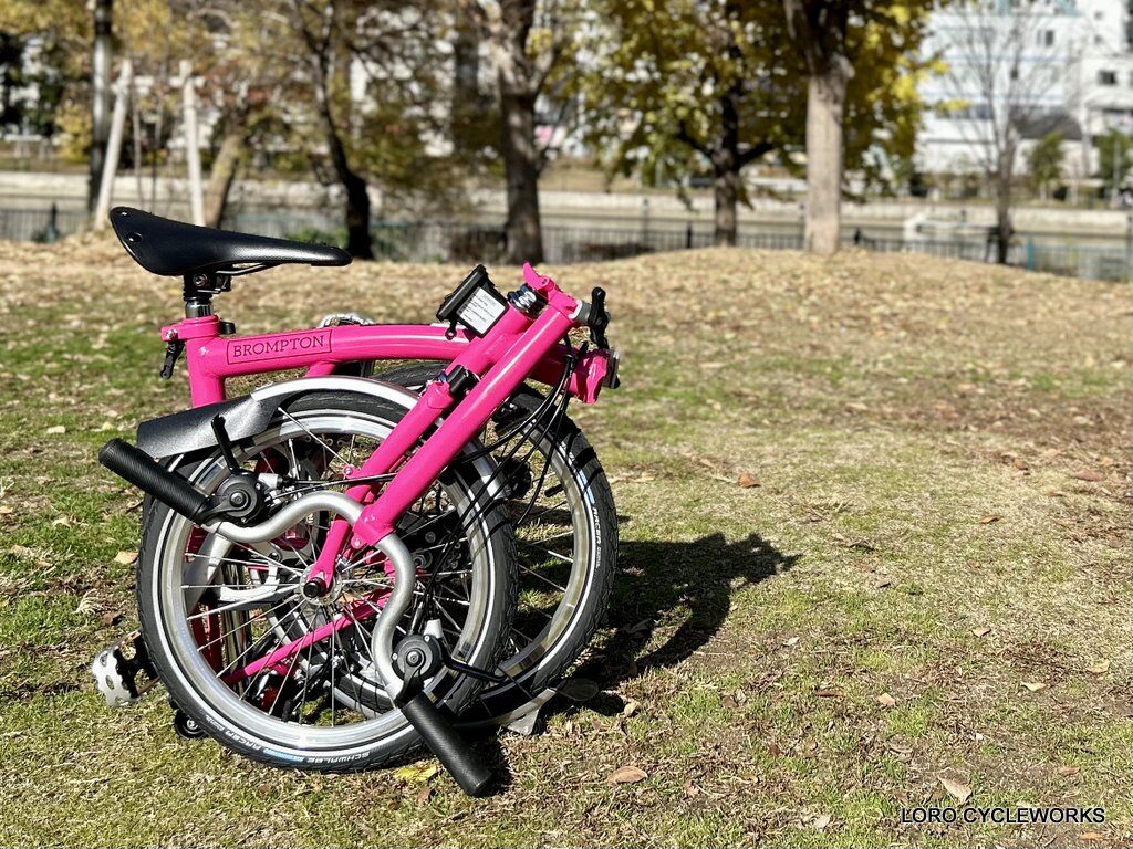 Brompton Archive Edition 2.0(ホットピンク)入荷!!! : LORO Brompton Archive Edition 2.0(ホットピンク)入荷!!! : LORO