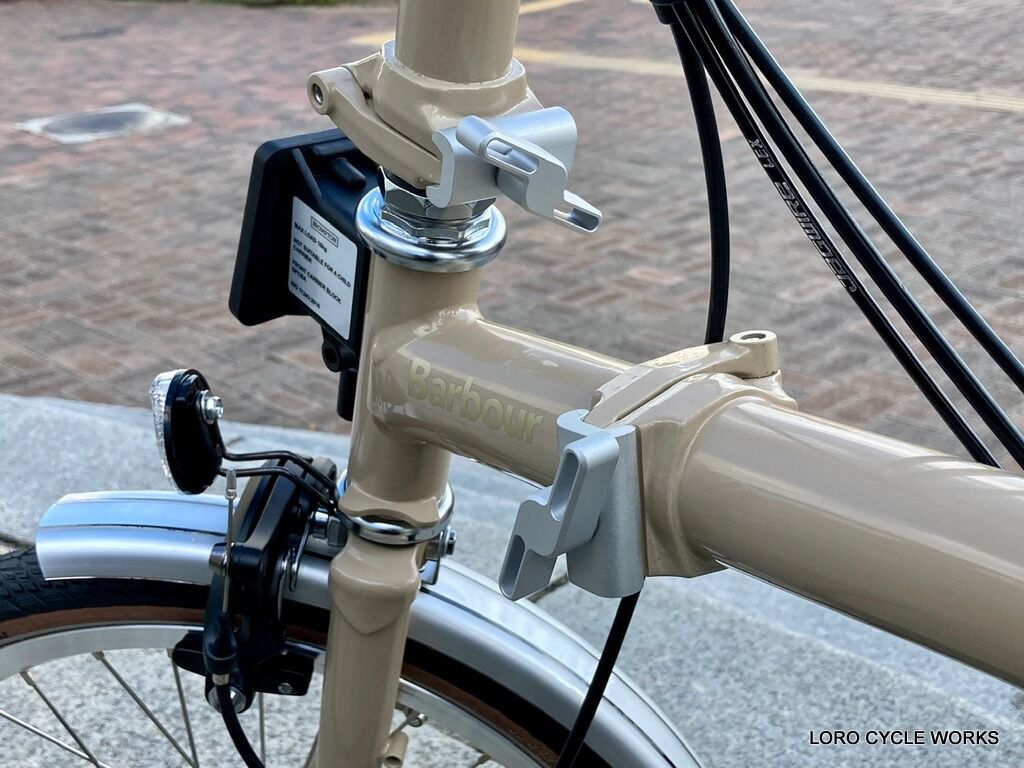 Barbour x Brompton ディスプレイバイクが到着しました! : LORO Barbour x Brompton ディスプレイバイクが到着しました! : LORO