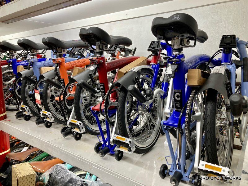 台湾製 BROMPTON (ジャンク品) CYCLETECH-IKD : BROMPTON Taiwan Made Used