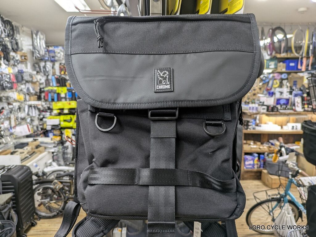 CHROME VERSATILE BACKPACK徹底比較！ : LORO CYCLE WORKS