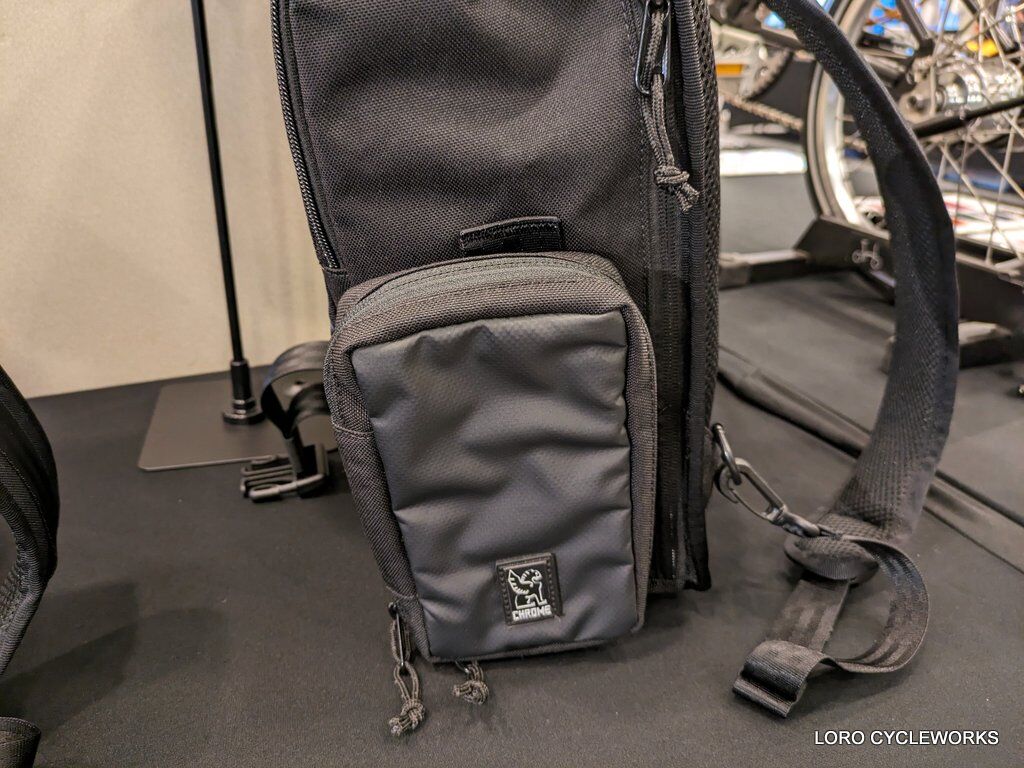 新しいBROMPTON用フロントラゲッジ「CHROME VERSATILE BACKPACK 新しいBROMPTON用フロントラゲッジ「CHROME VERSATILE BACKPACK