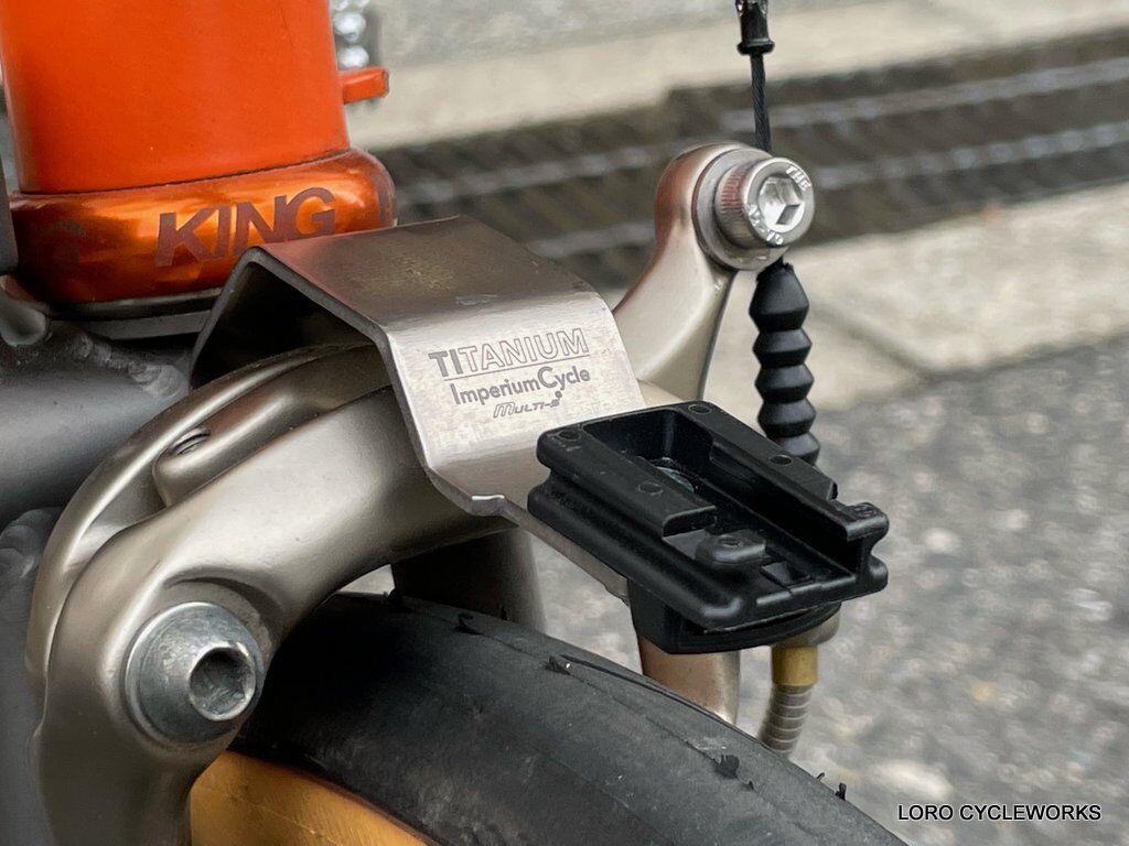 Multi-Sから新製品！ Light Holder Titanium : LORO CYCLE WORKS