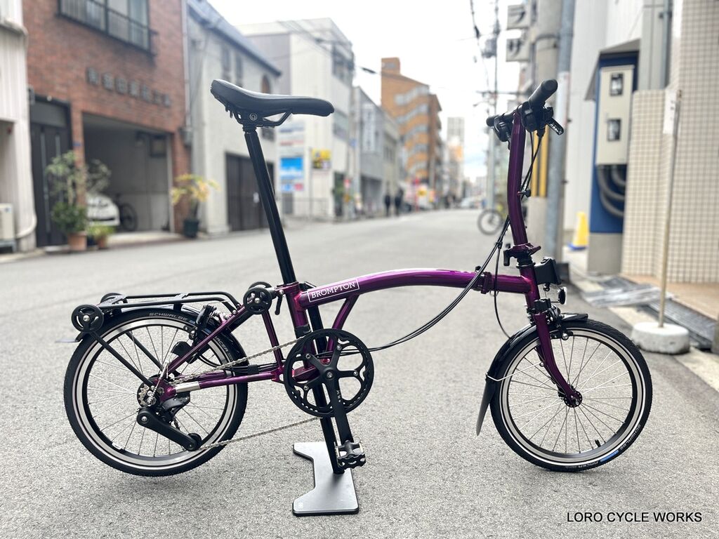 BROMPTON Cライン(Mk6)の第一便がLORO大阪店に到着しました！ : LORO