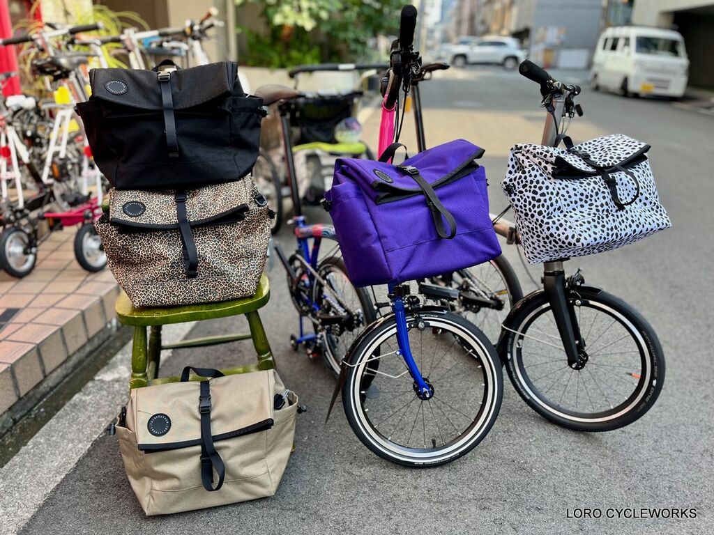 FAIRWEATHER BROMPTON BAG MINI 再入荷! : LORO CYCLE WORKS FAIRWEATHER BROMPTON BAG MINI 再入荷! : LORO CYCLE WORKS