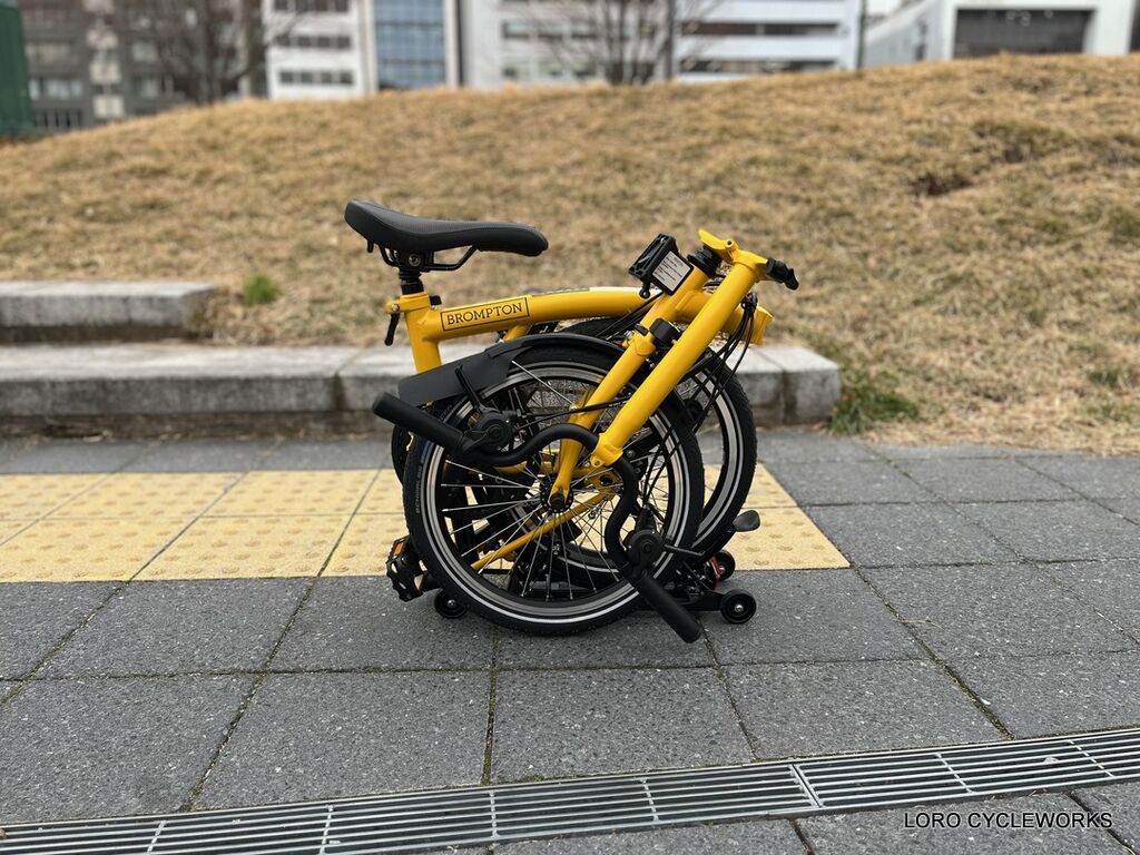 Brompton バンブルビーイエロー P Line M4L Brompton バンブルビーイエロー P Line M4L Brompton P Line Bumble