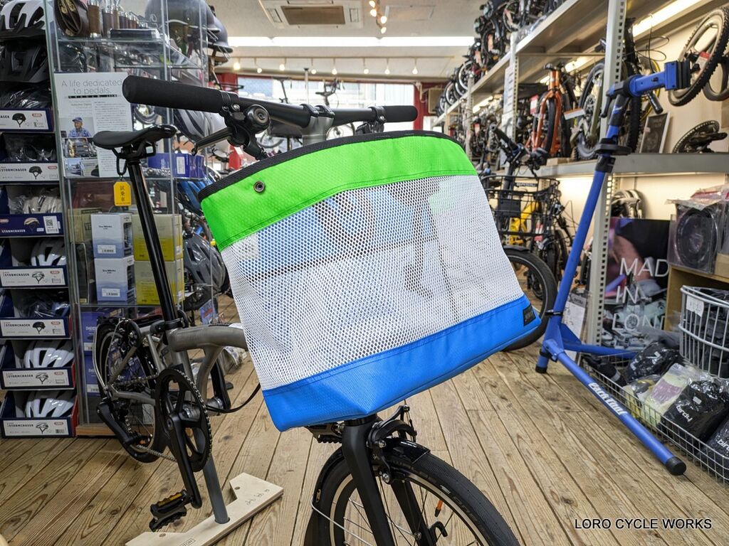 BROMPTON用メッシュバスケットバッグが入荷しました。 : LORO BROMPTON用メッシュバスケットバッグが入荷しました。 : LORO