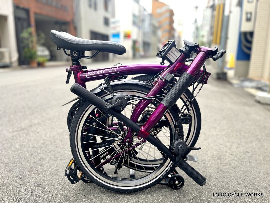 BROMPTON Cライン(Mk6)の第一便がLORO大阪店に到着しました！ : LORO