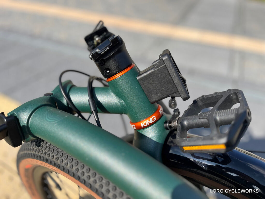 BROMPTON G LINE にクリスキングヘッドセットをお取り付け！ : LORO