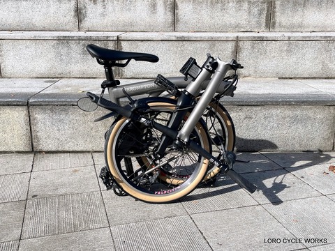 BROMPTON ブロンプトン ホイールALEXRIMS A23 チタンシャフト BROMPTON ブロンプトン ホイールALEXRIMS A23 チタンシャフト
