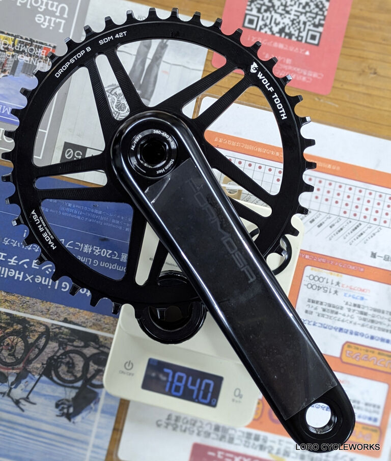 BROMPTONにFormosaアルミクランク。 : LORO CYCLE WORKS