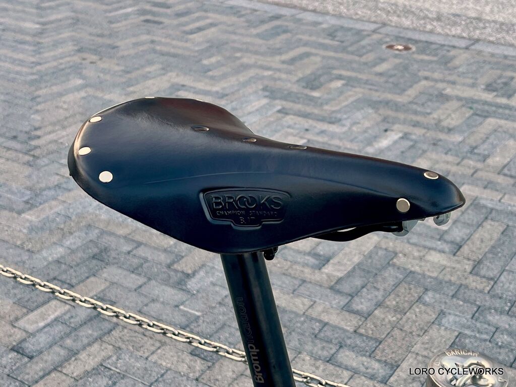 Brompton C Line をシングルスピードカスタム致しました Brompton C Line をシングルスピードカスタム致しました