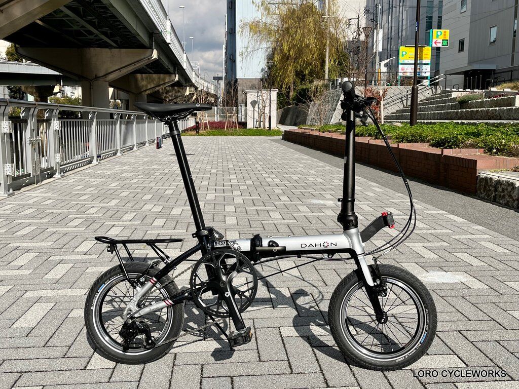 DAHON K3にピッタリなリアキャリアのご紹介（DOVE PLUSも可） : LORO
