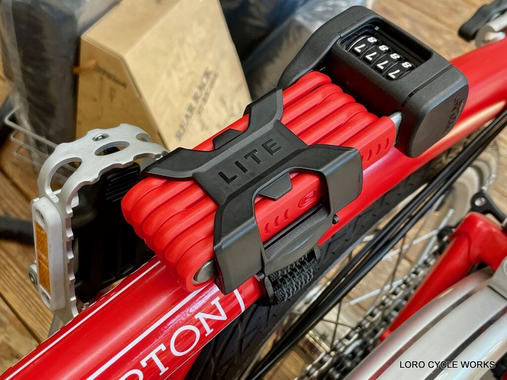 （ぼぽたろう）ABUS 自転車　ブレードロック85cm ABUS 自転車 ロック 鍵 アブス ブレードロック BORDO LITE