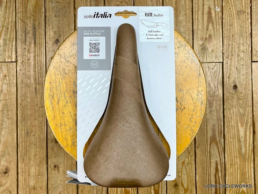 Selle Italia Flite チタンレールサドル ブラウン Sella Italia MILANO FLITE BULLITT : LORO CYCLE WORKS