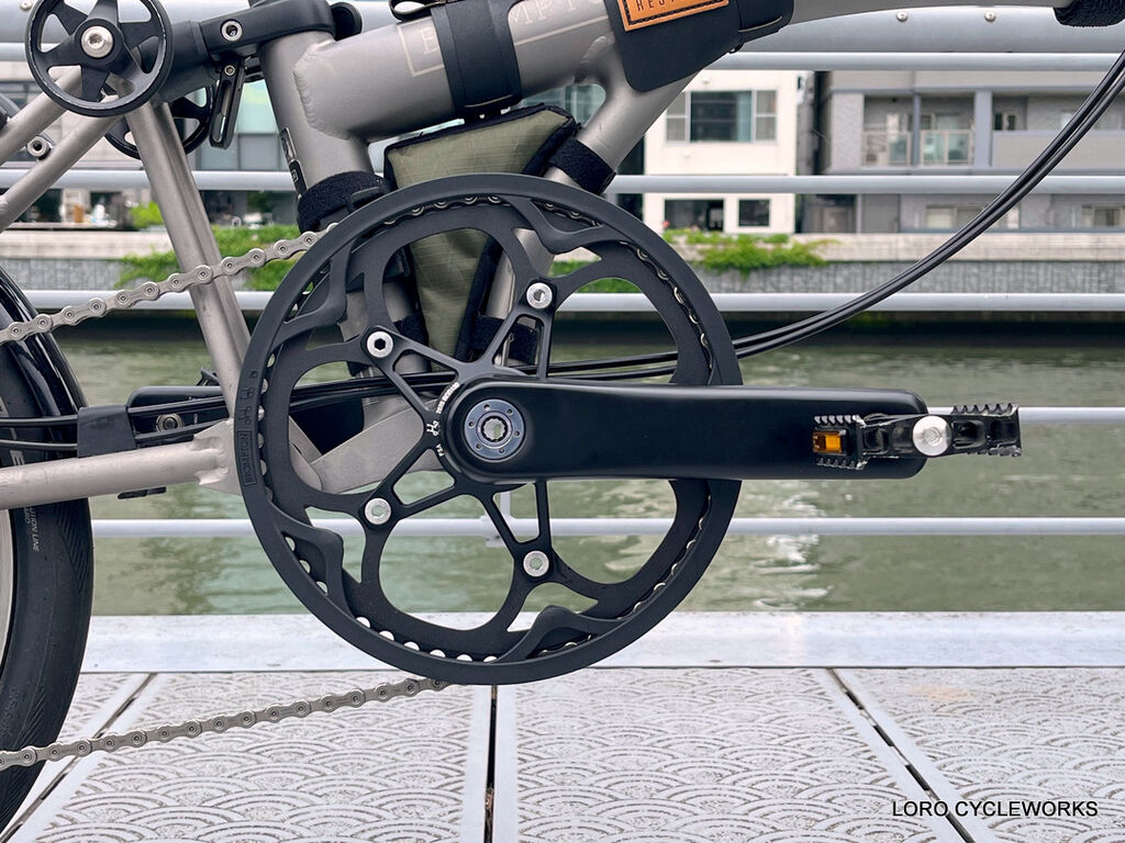 Brompton T Line を外装7段変速カスタム致しました！ : LORO CYCLE WORKS