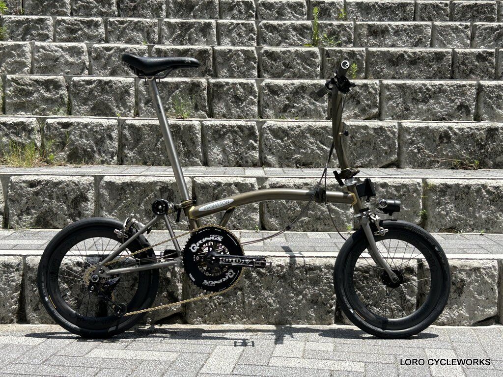 BROMPTONカスタム H&H × Joseph Kuosac 5speed : LORO CYCLE WORKS BROMPTONカスタム H&H × Joseph Kuosac 5speed : LORO CYCLE WORKS