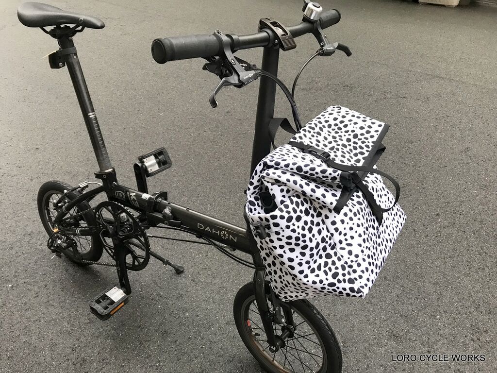 公式が本気を出した!?DAHON用フロントバッグアダプターのご紹介です