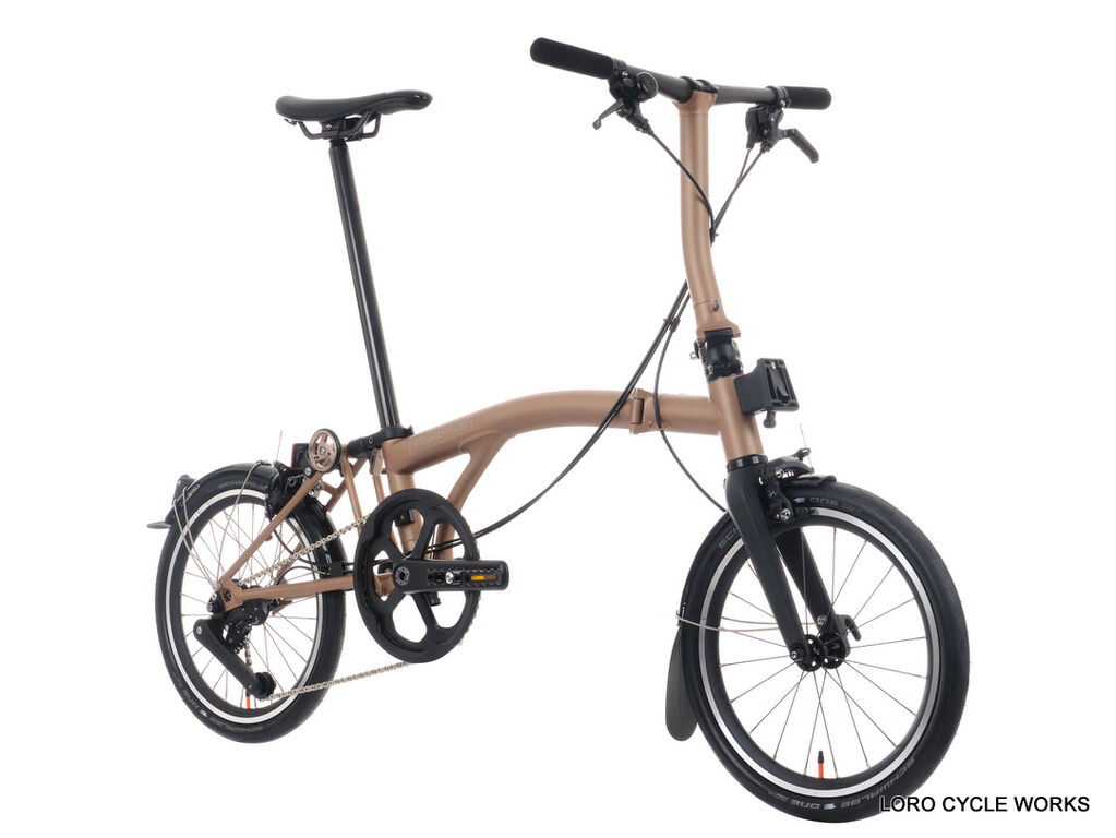 BROMPTON T LINE チタン お客様の1台】チタンフレームが話題の予約完売『BROMPTON T-LINE