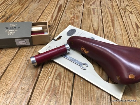 廃盤レアサドル BROOKS Colt : LORO CYCLE WORKS 廃盤レアサドル BROOKS Colt : LORO CYCLE WORKS