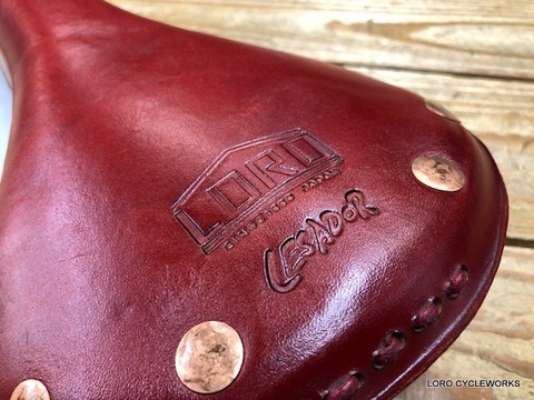 特注革サドル!! ル・サドル×LORO : LORO CYCLE WORKS 特注革サドル!! ル・サドル×LORO : LORO CYCLE WORKS