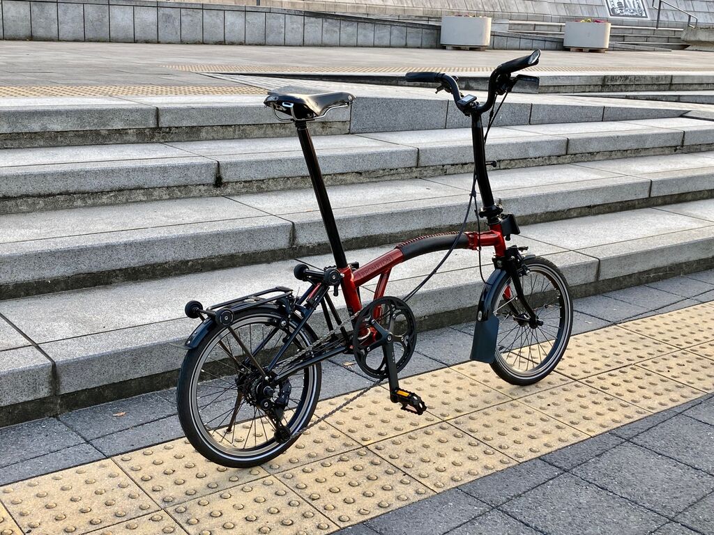 ブロンプトンを外装5段変速カスタムいたしました！ : LORO CYCLE WORKS