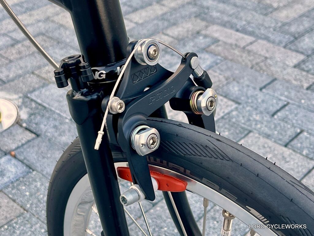 Brompton C Line をシングルスピードカスタム致しました Brompton C Line をシングルスピードカスタム致しました