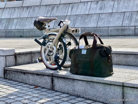 Barbour x Brompton ディスプレイバイクが到着しました！ : LORO