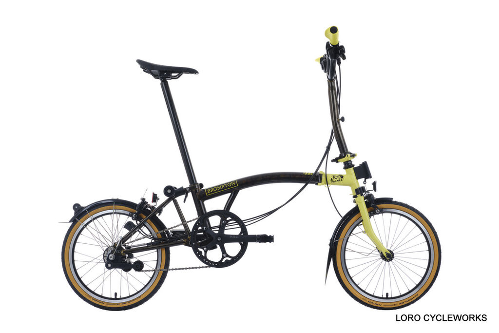 【新車】Brompton x Tour de France Brompton x Tour de France P Line | Brompton Bicycle USA
